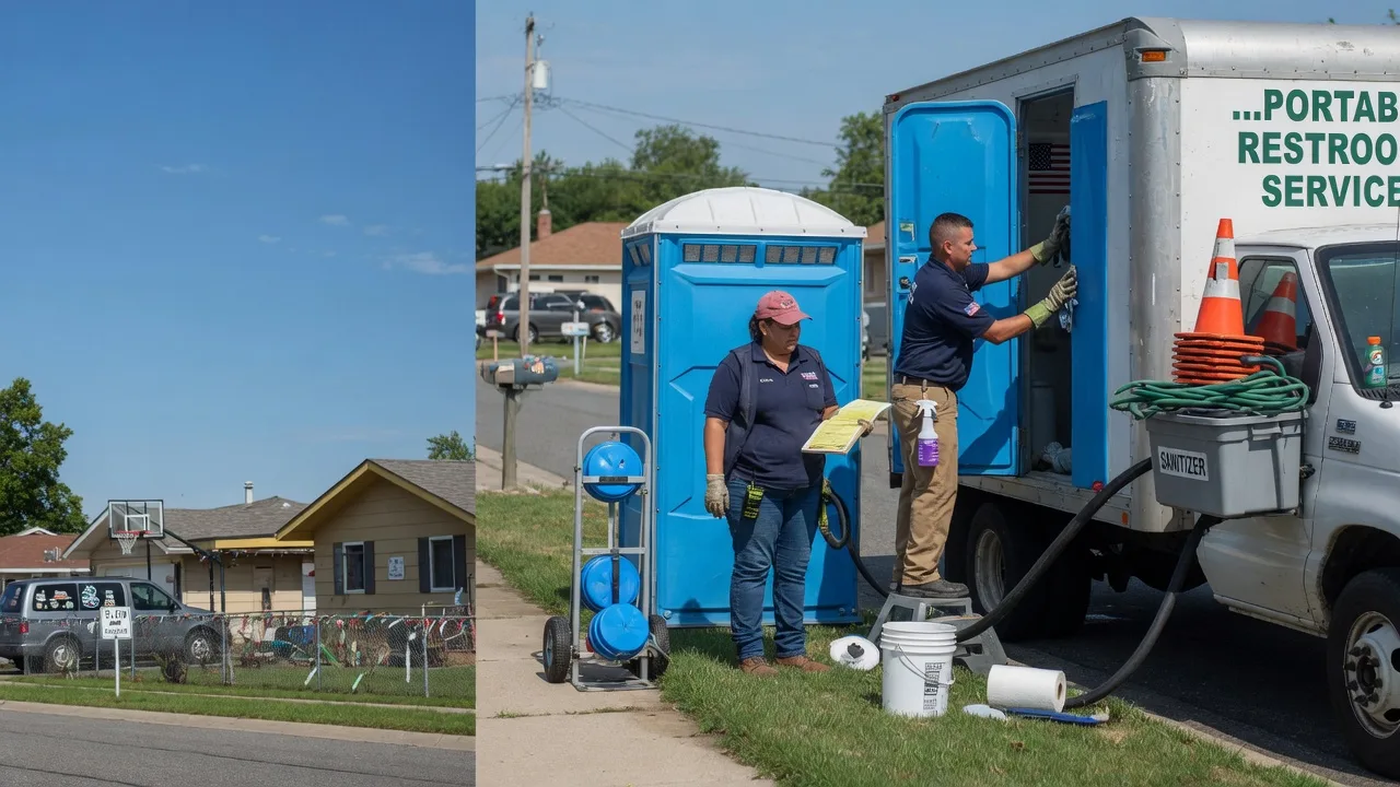 Portable Toilet Rental in New Douglas, IL near me